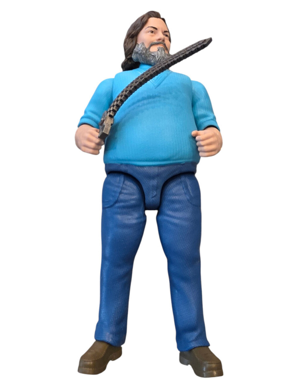 A Minecraft Movie 12" Jack Black Steve Large Action Figure Mattel